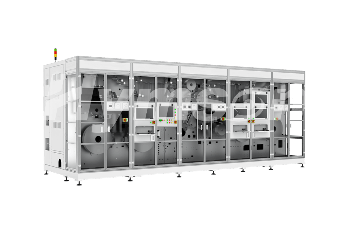 海目星圓柱切卷一體機(jī)，鋰電池極片加工的 “效率 + 精度” 雙擔(dān)當(dāng)